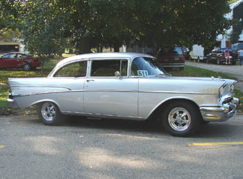 1957 Chevy Belair two door sedan